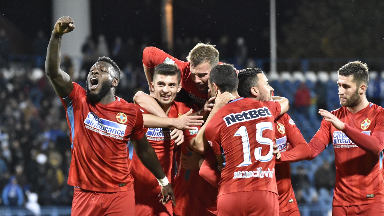 Alertă! Cod portocaliu de fotbal frumos și goluri multe. FCSB e liderul Ligii 1 după ce o învinge cu 5-2 pe CSU Craiova