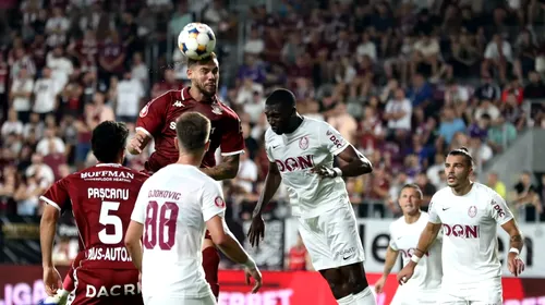Egal feroviar. Petrescu și Gâlcă au semnat pentru un punct după un meci în care Rapid și CFR Cluj și-au împărțit reprizele. Cătălin Mureșanu scrie cronica derby-ului din Giulești