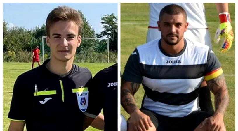 Se întâmplă în județul Brașov! Fotbalist bătăuș, suspendare record după ce a lovit arbitrul. ”Un inconștient! Merita suspendat pe viață!”