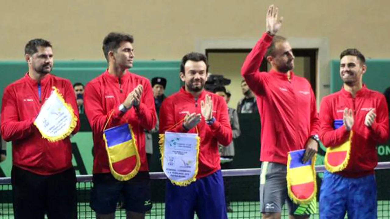 A fost anunțat lotul României pentru meciul de Cupa Davis cu Maroc