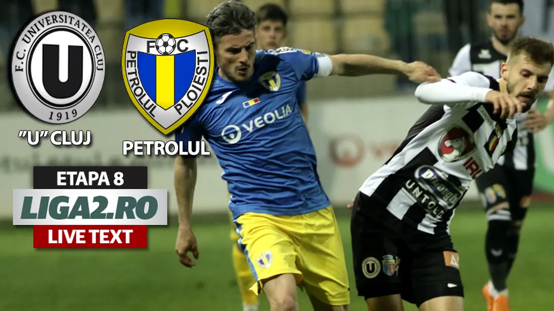 Petrolul, dezmembrată în a doua repriză pe Cluj Arena! 