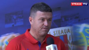 Daniel Oprița, primele declarații în calitate de antrenor al Stelei. Semnalul de alarmă tras de fostul atacant