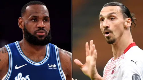 Scandal uriaș LeBron James - Zlatan Ibrahimovic: „Ești prost ca naiba! Lasă «Regele» să vorbească”