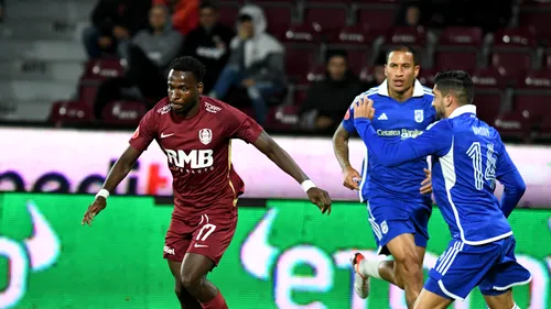 FCU Craiova - CFR Cluj 1-3. Mutu și compania, succes mai clar decât o arată scorul în Bănie. Oltenii lui Mititelu și-au luat adio de la play-off!