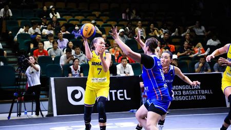 Locul trei în Mongolia pentru naționala feminină de baschet 3x3! Eșec în semifinale contra Franței pe care am învins-o în grupele competiției