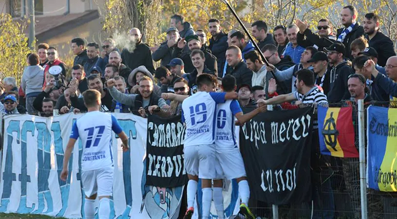 SSC Farul a încheiat turul pe locul 2, în obiectivul promovării.** Concluzia lui Petre Grigoraș după meciul câștigat cu 6-0 în ultima etapă a anului: 