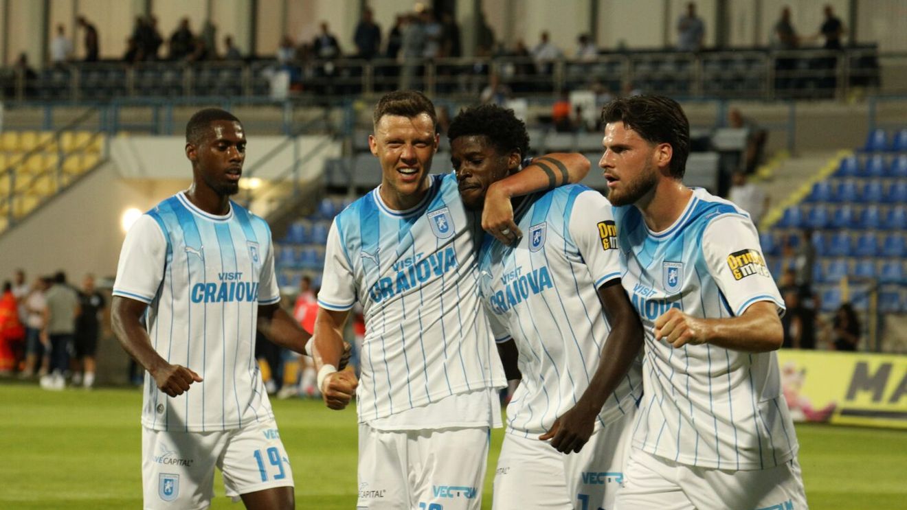 Craiova lui Rotaru, gata să se lupte cu granzii Europei după ce a dat de pământ cu Vitebsk: „E posibil orice!”. Argumentele oltenilor în Liga Campionilor