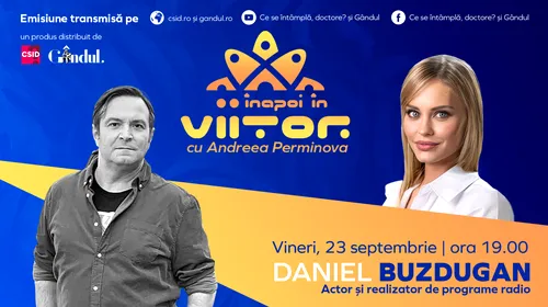 LANSARE: ,,Înapoi în viitor cu Andreea Perminova’’, în fiecare vineri de la 19:00 pe site-urile Gândul Media Network, YouTube și Facebook!