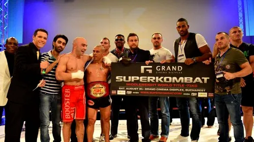 A fost bătaie ca-n filme: Mike Zambidis a câștigat, la București, titlul mondial Superkombat