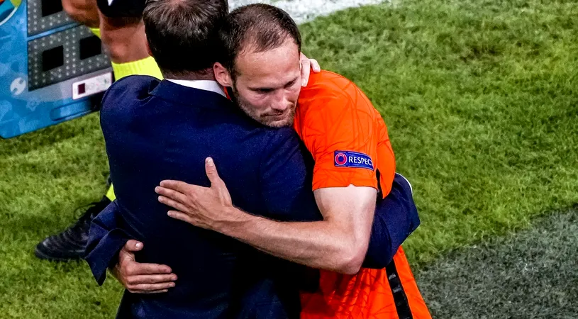 Daley Blind, cât pe ce să rateze partida Olanda - Ucraina, din cauza celor întâmplate lui Christian Eriksen: „A luat în calcul să nu joace în această seară!”