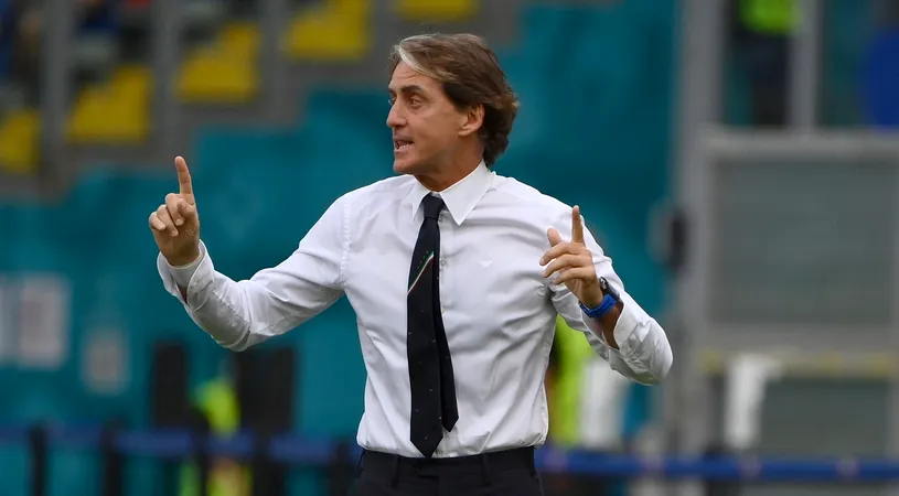 Roberto Mancini, reacție clară după Italia - Țara Galilor: „Nu se putea mai bine!”