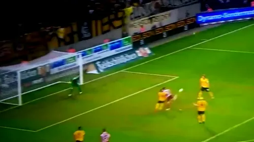 Golul anului s-a marcat aseară în Germania! VIDEO | Cum i-a dat prin cap să reia balonul în poartă dintr-o poziție imposibilă