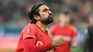 Andrea Compagno, următorul transfer-bombă reușit de Gigi Becali?! Atacantul lui FCSB e comparat cu vedeta lui AC Milan și poate ajunge în Serie A din vară: „A fost deja remarcat de echipele din Italia! Atunci vom trage concluziile”