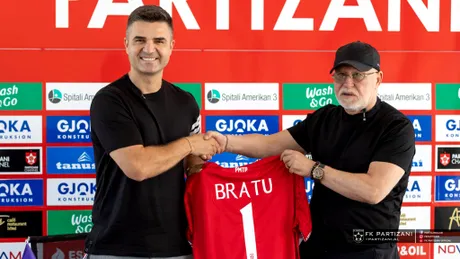 Florin Bratu va antrena una dintre cele mai importante echipe din Albania după despărțirea de Metaloglobus. Românii din stafful său și fotbaliștii cu trecut în România pe care îi are în lot