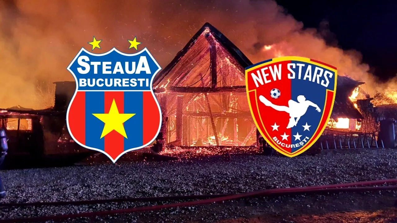 Tragedia de la Ferma Dacilor îndoliază două cluburi de fotbal: Steaua și New Stars! Printre victimele incendiului se află doi juniori. Geamănul unuia a fost salvat de tatăl lor, dar eroul a murit și el