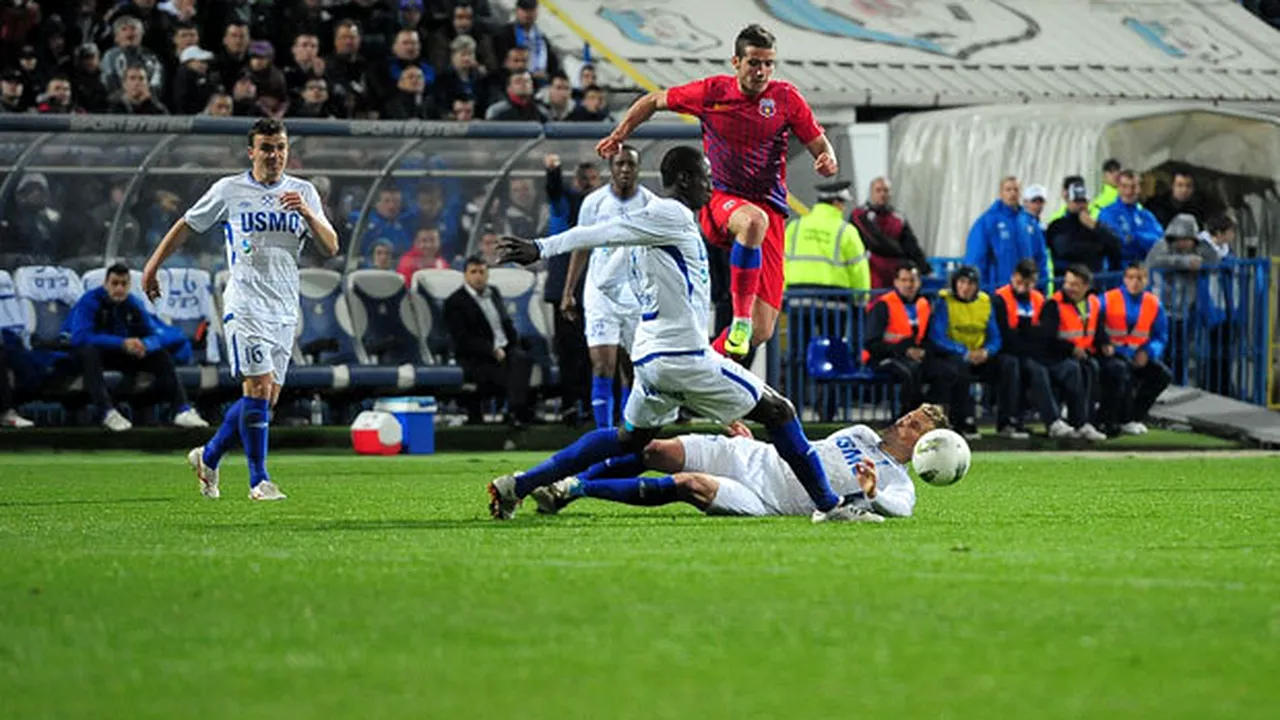 Steaua l-a făcut mare, formațiile din Ucraina și Rusia stau cu ochii pe el! **Ce fotbalist ar putea părăsi Liga I pentru petrodolarii din Est