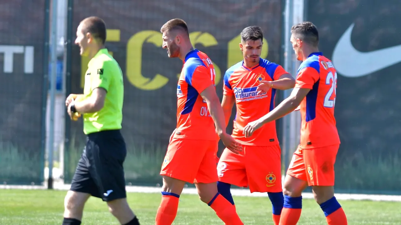FCSB, victorie în amicalul cu Astra Giurgiu! Claudiu Keșeru și Valentin Gheorghe au marcat | FOTO