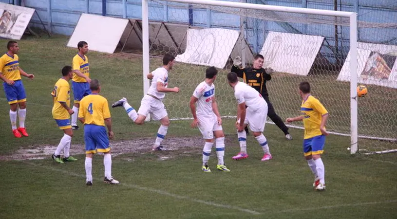 FC Viitorul II a redevenit lider la Liga a IV-a.** Satelitul echipei lui Hagi a făcut show cu ultima clasată 