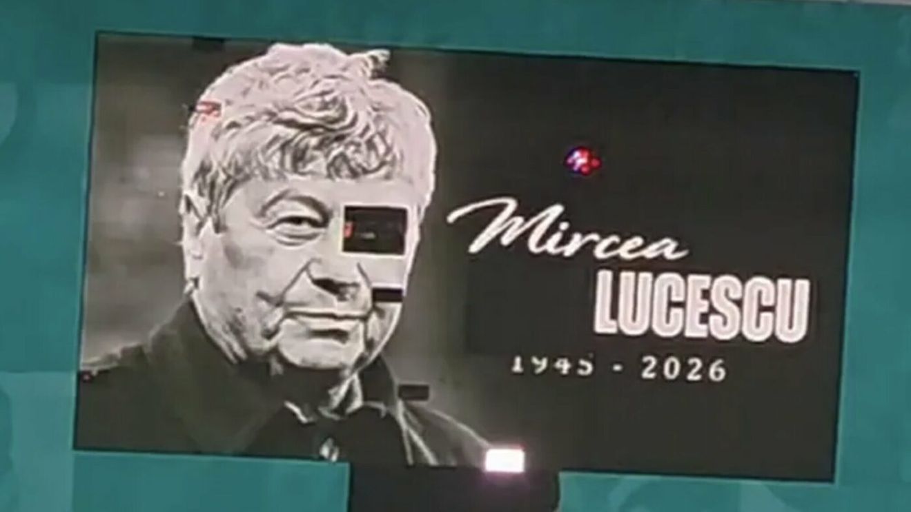 Ne-am făcut de râs în toată Europa. A venit reacția când au văzut imaginea cu Mircea Lucescu pe cubul de la Arena Națională