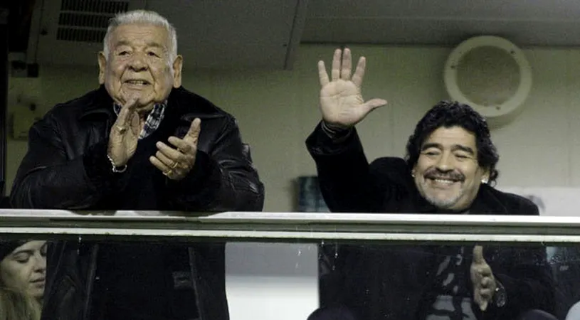 Diego Maradona a revenit în Italia după mai mult de două decenii
