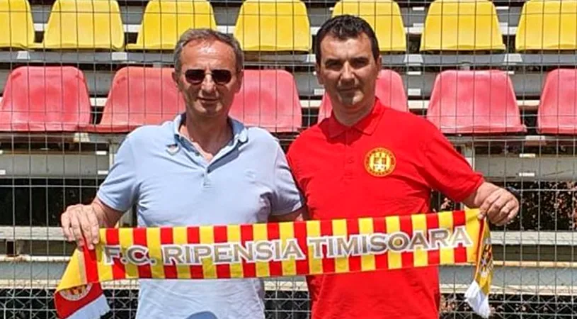 OFICIAL | Dumitru Mihu l-a descoperit pe noul Arsene Wenger! ”Conferențiarul” Cosmin Petruescu este antrenorul echipei Ripensia Timișoara