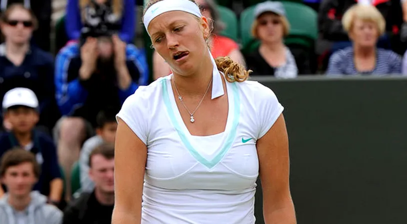 Petra Kvitova, eliminată în turul doi la Toronto