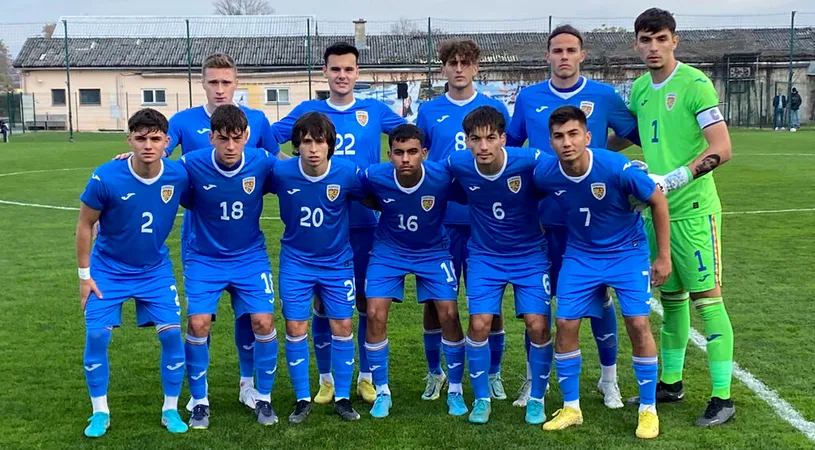 România U19, eșec la scor în primul amical cu Slovenia U19. Pelici a început testul cu 10 jucători din Liga 2 în primul ”11”. În partea secundă au fost utilizați alți șapte