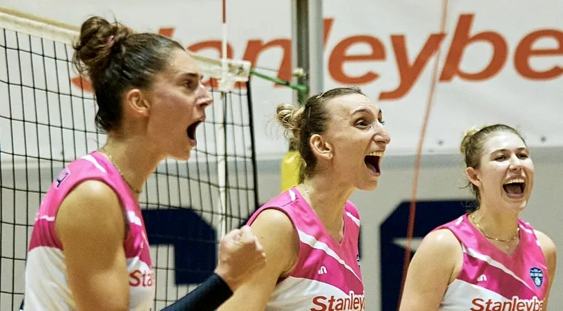 CSO Voluntari și CSM Târgoviște joacă astăzi în cupele europene la volei feminin. Liga Campionilor, din nou la Mioveni!