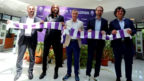 Dan Alexa, prezentat oficial la Poli Timișoara la 8 zile de la anunțul politic despre sosirea sa: ”Este proiectul vieții mele!”