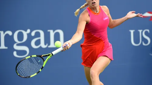 US Open | Mihaela Buzărnescu, final de poveste. Caroline Wozniacki a pășit apăsat și a obținut victoria cu numărul 100 în turneele de Mare Șlem, în fața tricolorei aflate la debut la acest nivel