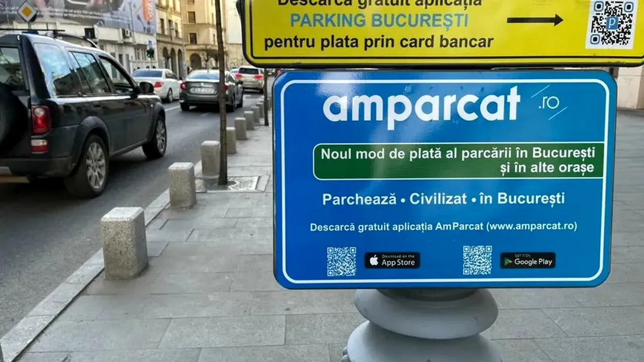 Scapă de amenda pentru parcare în Bucureşti!