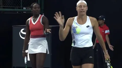 Scene rare pe terenul de tenis! Două jucătoare cunoscute s-au luat la ceartă în timpul meciului deși jucau împreună la dublu | VIDEO