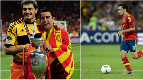 Omagiu pentru Xavi! Mijlocașul va înmâna trofeul Euro 2016 câștigătoarei, după finala Franța - Portugalia