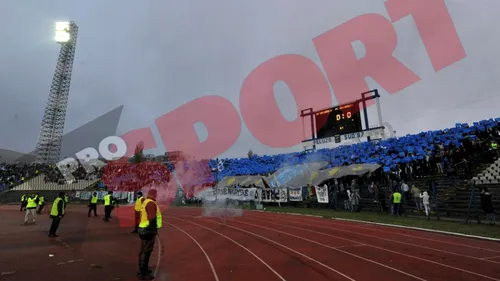 FOTO Spectacol doar în tribune la derby-ul Craiovei! Cum a trăit Mititelu partida printre fani