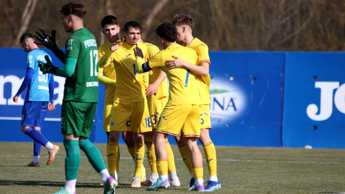 România U19 merge la Turul de Elită cu nouă jucători din Liga 2 și un fotbalist din Liga 3. Tricolorii vor la EURO!