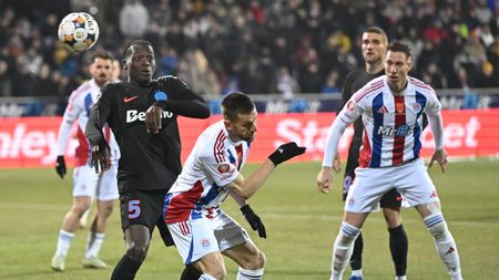 A luat roșu și l-a pus la zid pe arbitrul meciului Oțelul - FCSB: „Nu știu cum a decis!”