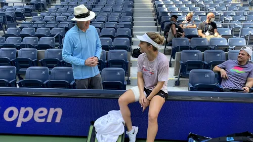 Simona Halep, abordată de fostul antrenor al lui Andy Murray înainte de US Open! Reacția lui Darren Cahill când i-a surprins discutând | FOTO