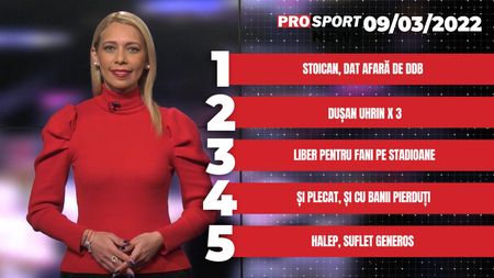 ProSport News | Flavius Stoican, dat afară de DDB! Dușan Uhrin x 3 a semnat cu Dinamo. Cele mai importante știri ale zilei | VIDEO