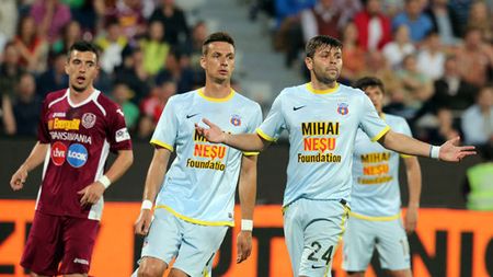 Rusescu a dat doar pe lângă poartă cu CFR Cluj, dar a "nimerit" ținta după meci:** "Mă pufnește râsul când îi aud"
