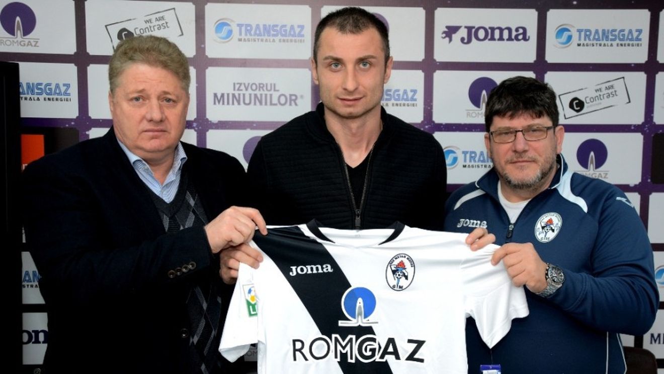 Încă o revenire în Liga 1, după aproape 5 ani. Gaz Metan și-a prezentat ultimul transfer