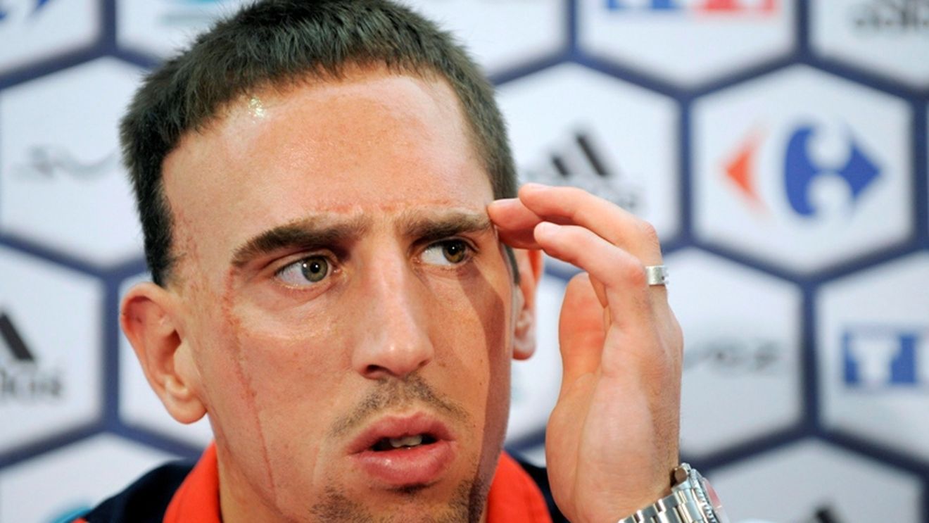 Ribery: "Domenech trebuie să rămână"