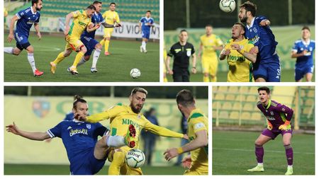 La Mioveni, de 1 aprilie, a fost păcălit fotbalul! CS Mioveni şi ”FC U” Craiova au remizat, după o luptă surdo-mută