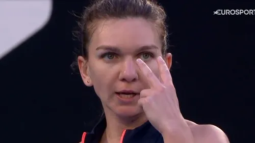 Simona Halep, gest grăitor față de Iga Swiatek înainte de a o răpune la Australian Open: „Sunt cu ochii pe tine!