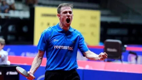 PERFORMANȚĂ‚ DE EXCEPȚIE | Ovidiu Ionescu va juca pentru AUR, împotriva legendarului Timo Boll, la Europeanul de tenis de masă din Alicante! 