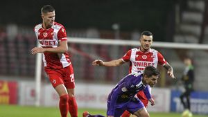 Ziua și dezastrul pentru Flavius Stoican: încă o accidentare la Dinamo. Jucătorul are șanse infime să facă deplasarea pentru meciul cu FC Argeș