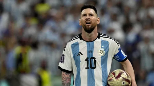 <i class='ep-highlight'>Leo</i> <i class='ep-highlight'>Messi</i> și Argentina pot pierde Cupa Mondială câștigată! Situația incredibilă care ar distruge cea mai frumoasă poveste din istoria fotbalului