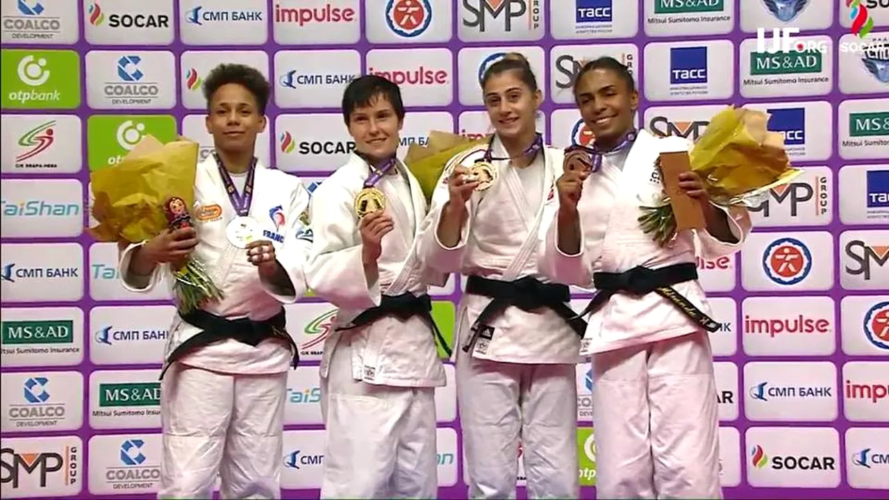 Larisa Florian, medalie de bronz la World Judo Masters, turneul elitelor de la Sankt Petersburg