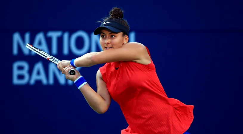 Șocul zilei în turneul de la Auckland: Caroline Wozniacki a fost 'răpusă' în optimi de 'românca-minune' a Canadei. Victorie de senzație pentru Bianca Andreescu