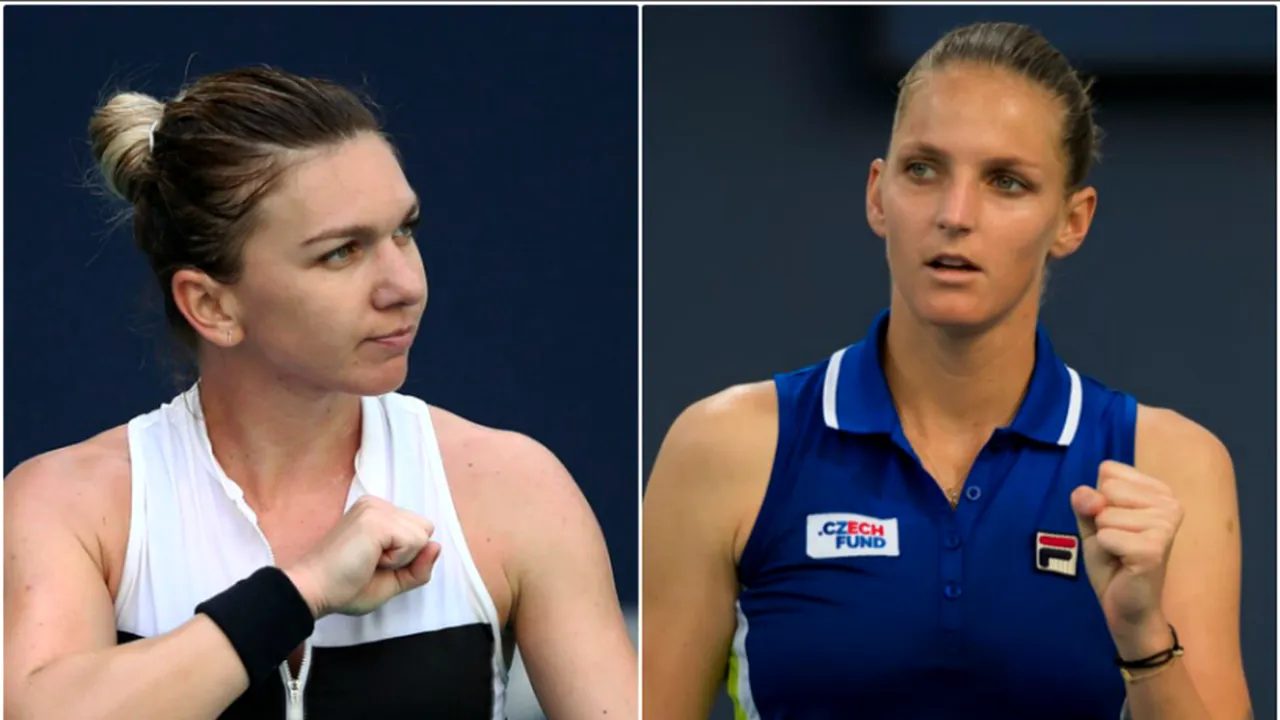 Halep ratează finala în turneul de la Miami și revenirea în fruntea clasamentului WTA. Prăbușire totală în fața Pliskovei, după un start impresionant, cu multe reușite. Filmul unui meci întrerupt de două ori de ploaie