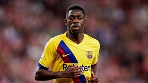 Veste bună pentru Valverde. Dembele s-a întors în lotul Barcelonei după ultima accidentare suferită